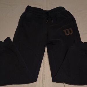 Wilson Kids Dark Sweatpants with Logo